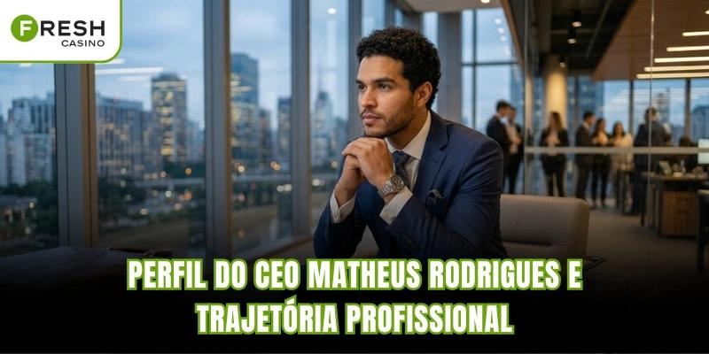 Perfil do CEO Matheus Rodrigues e trajetória profissional
