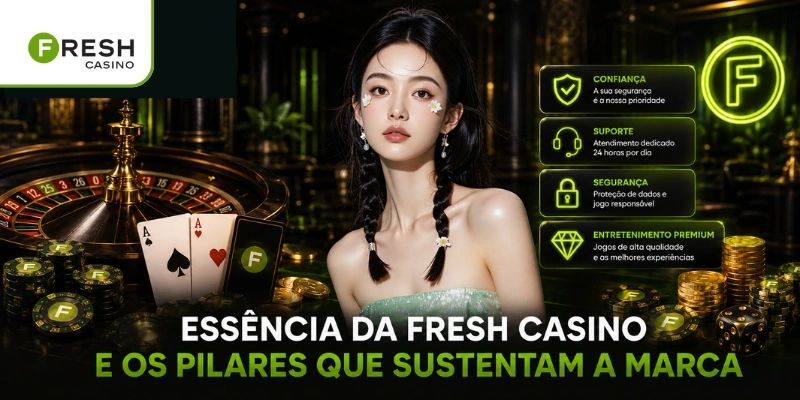 Essência da Fresh Casino e os pilares que sustentam a marca