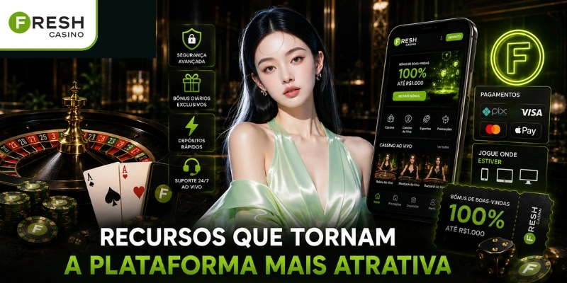 Recursos que tornam a plataforma mais atrativa