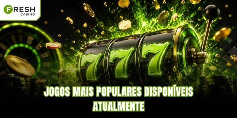 Jogos mais populares disponíveis atualmente
